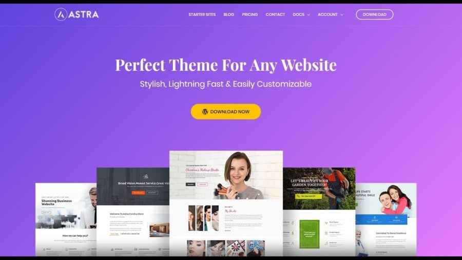 astra wordpress theme