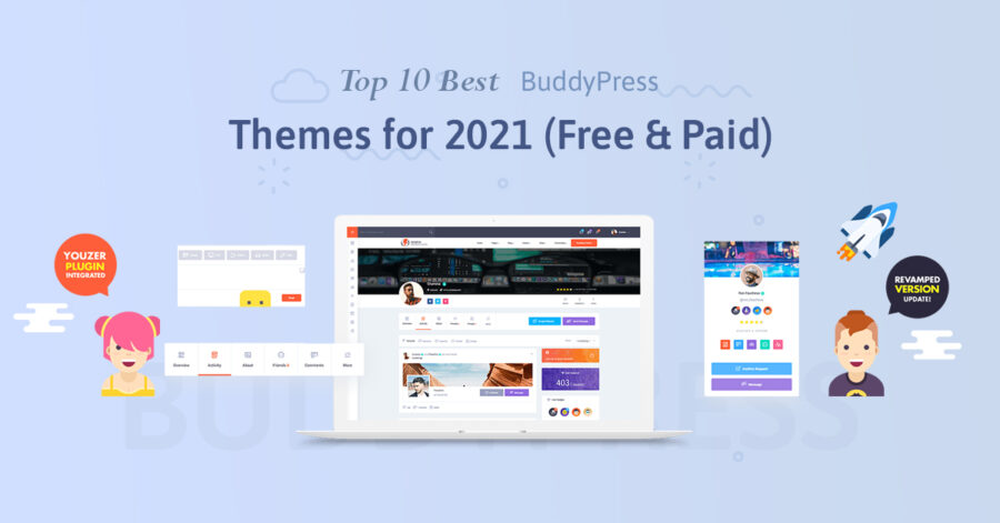 Top 10 Best BuddyPress Themes for 2022 (Free & Paid)