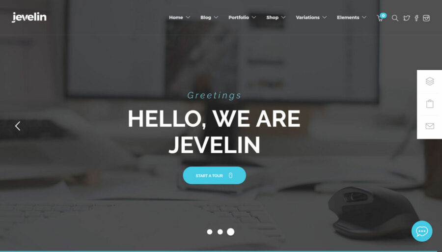 jevelin wordpress theme