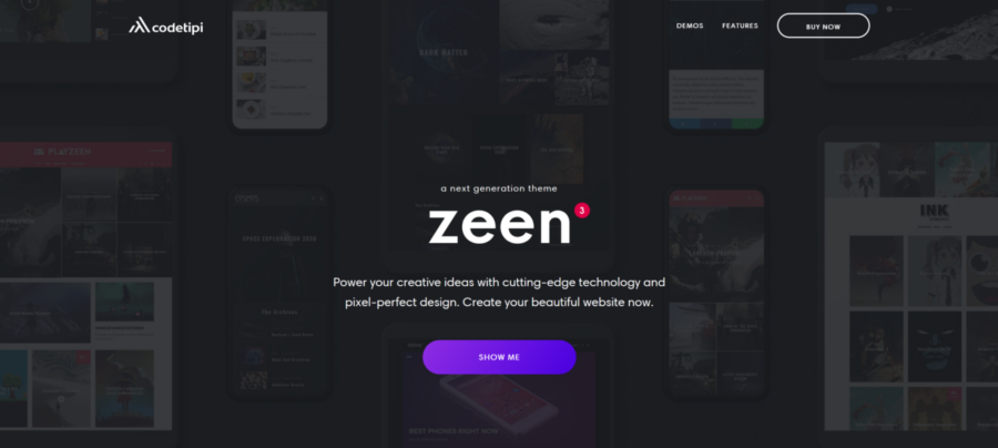 zeem wordpress theme for affiliate marketing