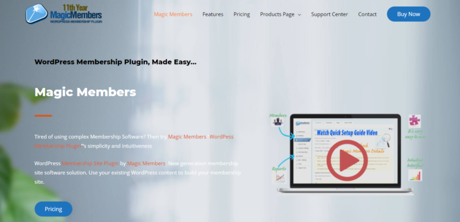 magic members wordpress membership plugins