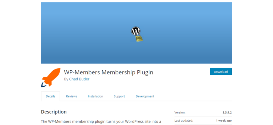 wp members wordpress membership plugins