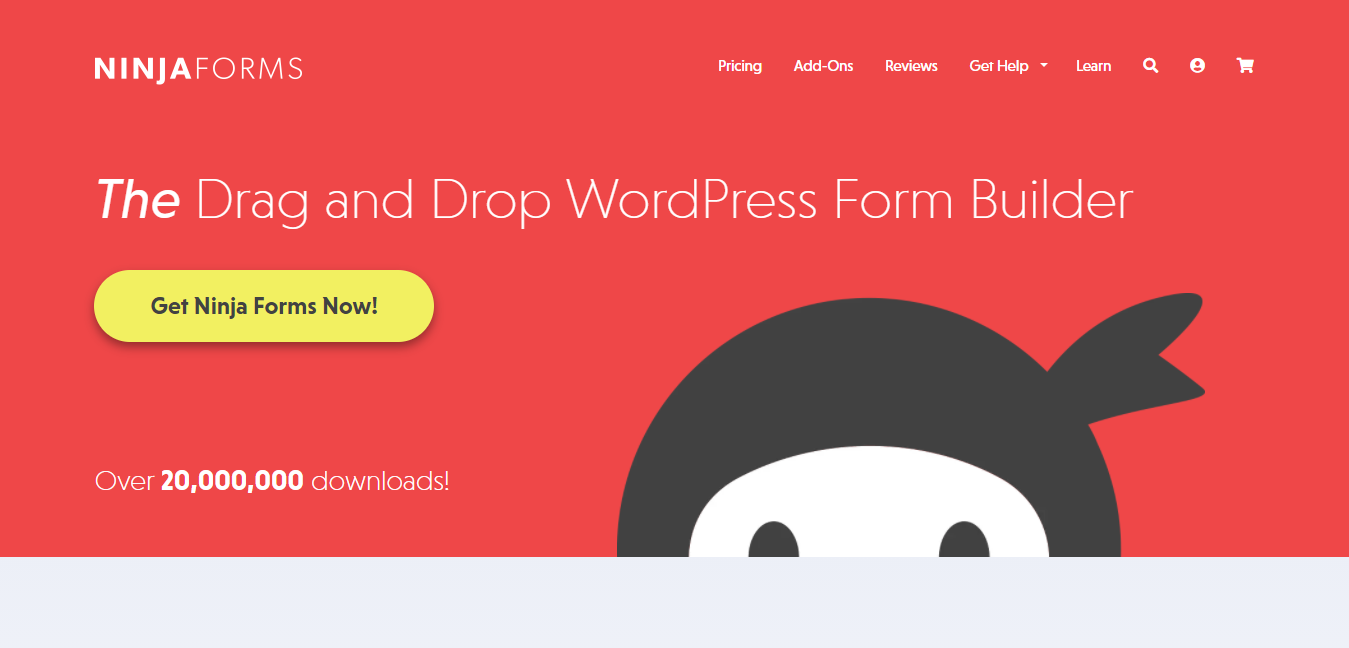 ninjaforms wordpress contact form plugins