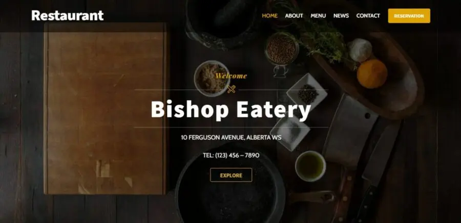 10 Best WordPress Restaurant Themes Review 10 ultra