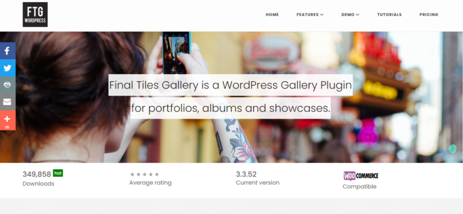 10 Best WordPress Gallery Plugin for Websites 4 final tiles grid a fully responsive and multi content wordpress image gallery plugin