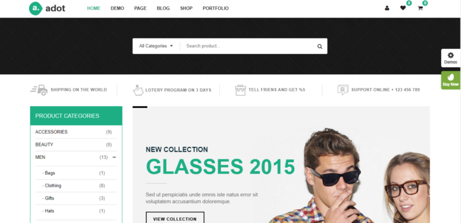 adot-wordpress ecommerce themes