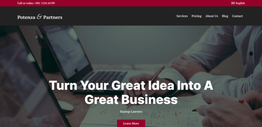 30 Best Elementor Templates and Themes (Free & Paid) 19 potenza