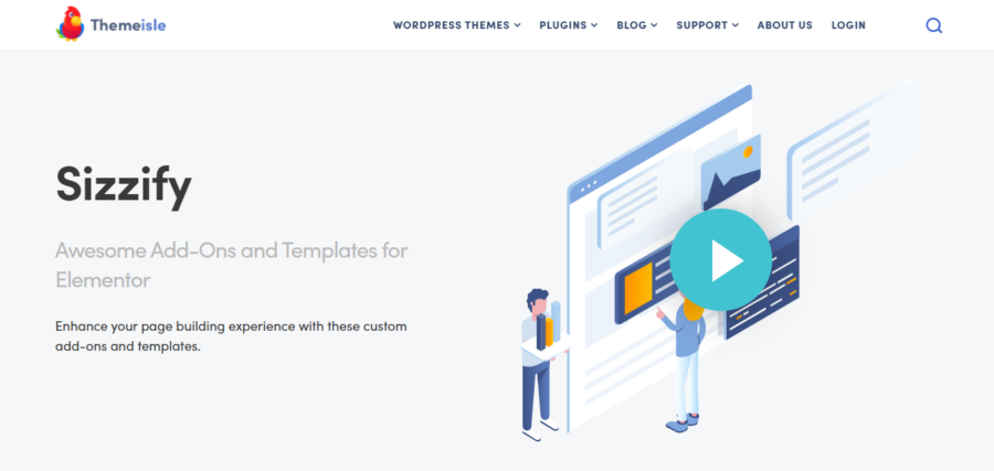 30 Best Elementor Templates and Themes (Free & Paid) 17 Sizzify