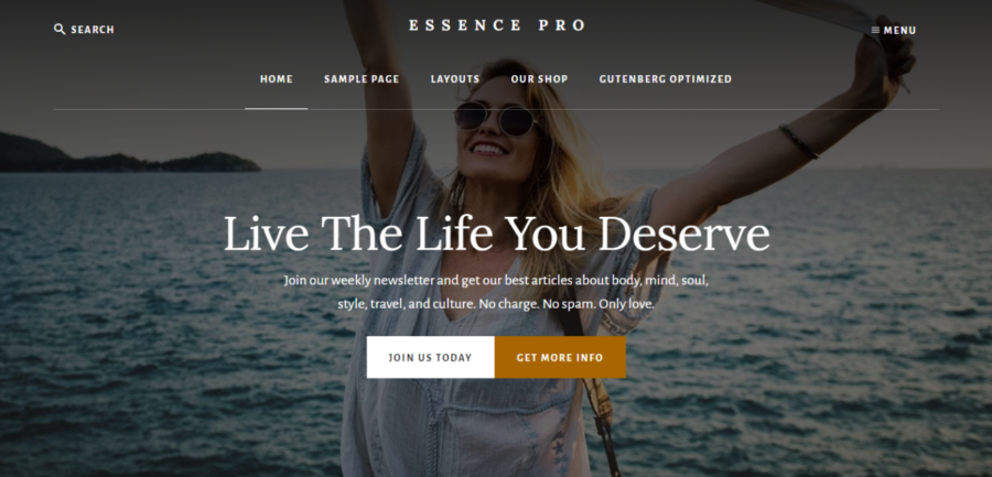 30 Best Elementor Templates and Themes (Free & Paid) 15 essence pro