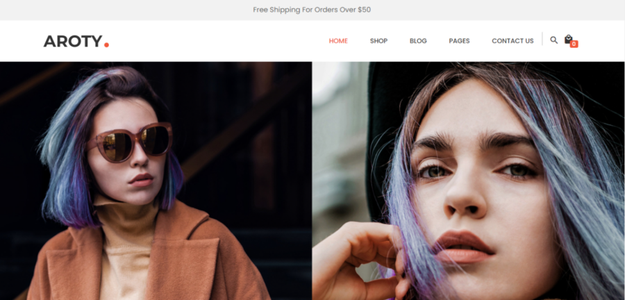 auroty wordpress ecommerce themes