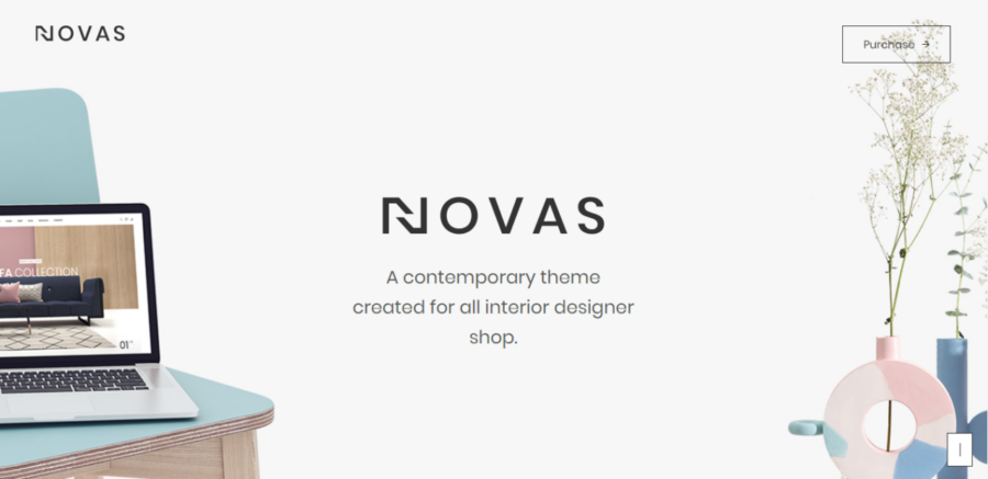 novas wordpress ecommerce themes