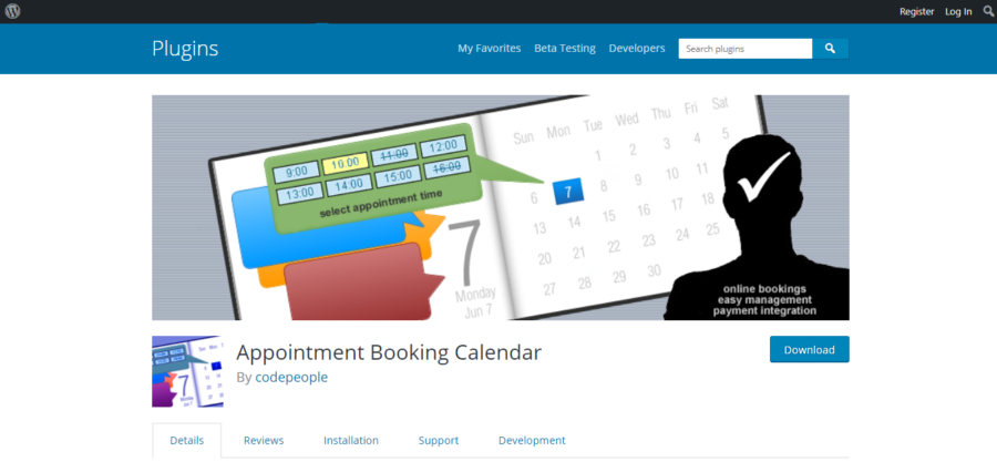 appoitment booking calendar