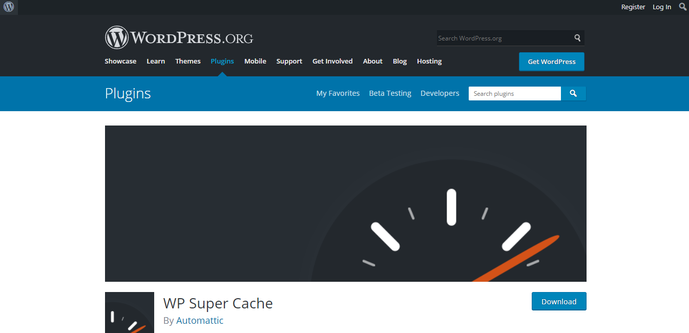 wp super cache wordpress cache plugin