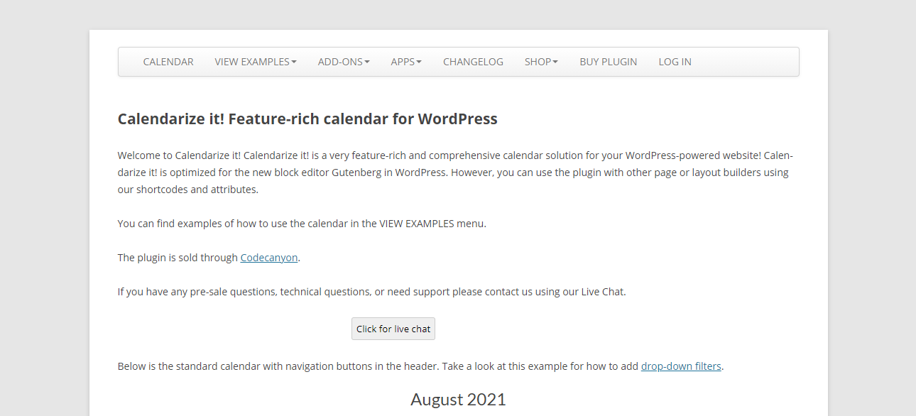 calendarize it a feature rich calendar gadget