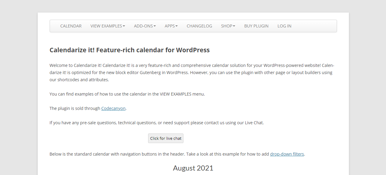 10 Best WordPress Calendar Plugin 10 calendarize it a feature rich calendar gadget