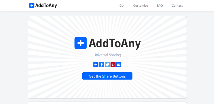 addtoany share buttons 