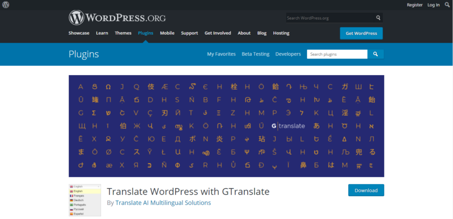 translate wordpress with gtranslate