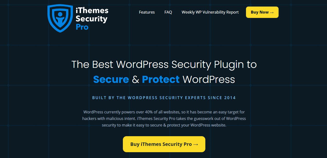7 Best WordPress Security Plugins 3 ithemes security pro wordpress security plugins
