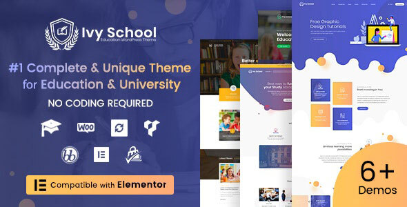 IvyPrep | Education & School WordPress Theme