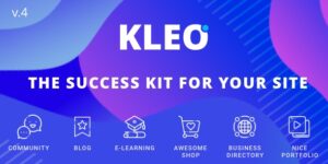 KLEO - Pro Community Focused BuddyPress Theme