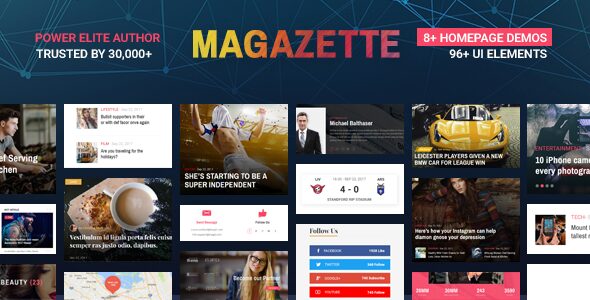 Magazette News & Magazine WordPress Theme
