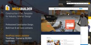 Megabux Construction WordPress Theme