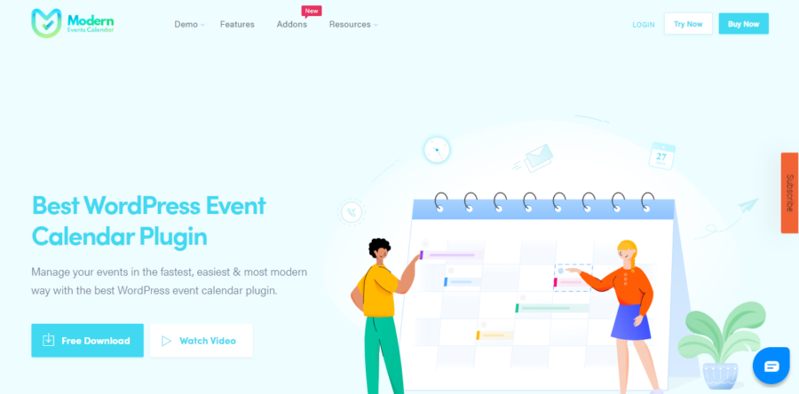 10 Best WordPress Calendar Plugin 7 modern events calendar a suitable solution for your business