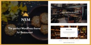 Nem Restaurant WordPress Theme
