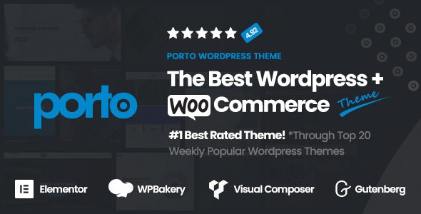 Porto Multipurpose WooCommerce WordPress Theme