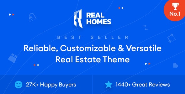 RealHomes – Estate Sale and Rental WordPress Theme by InspiryThemes