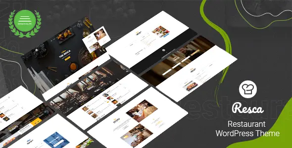 Restaurant WordPress Theme - Resca 1 Resca Restaurant WordPress Theme
