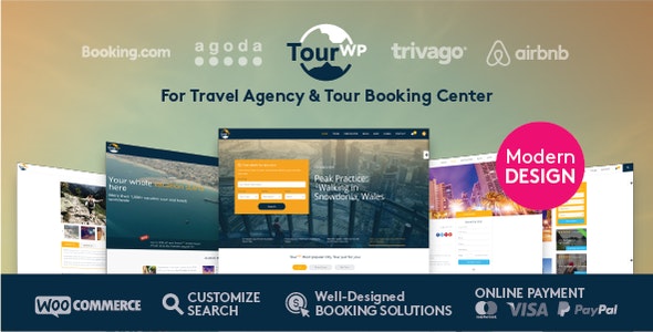 Tour Travel Booking WordPress Theme