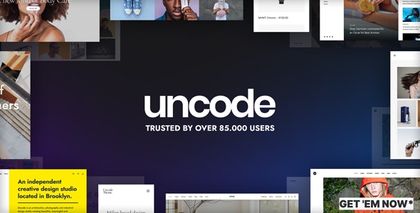 Uncode – Creative Multiuse & WooCommerce WordPress Theme