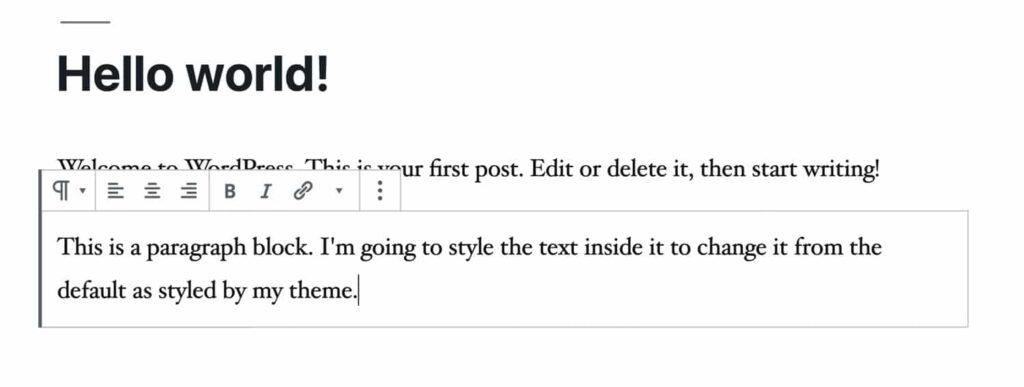 font styles in block editor how to change font in wordpress 
