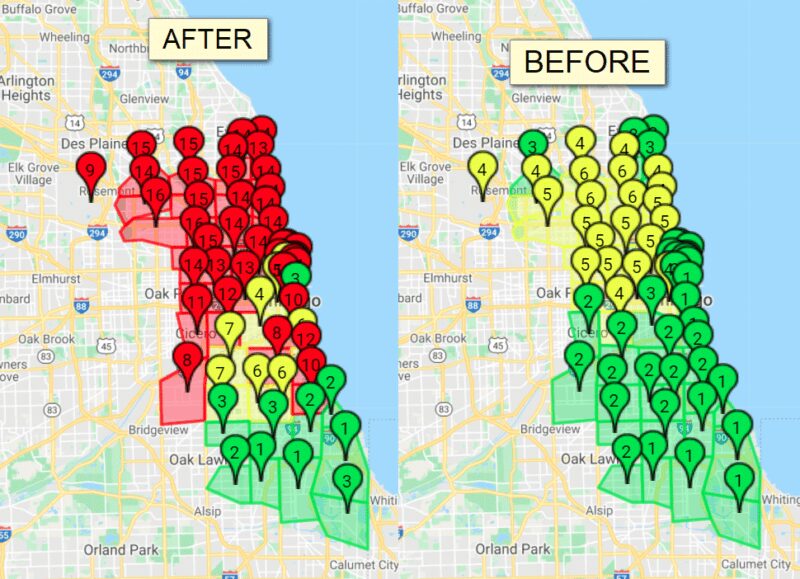 google vicinity update