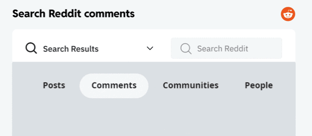 search reddit comments
