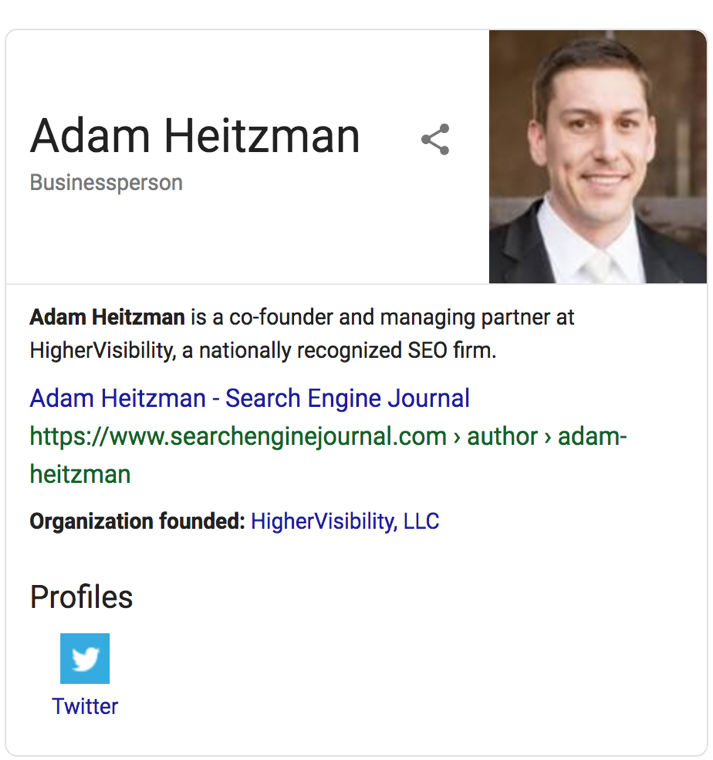 personal branding knowledge graph