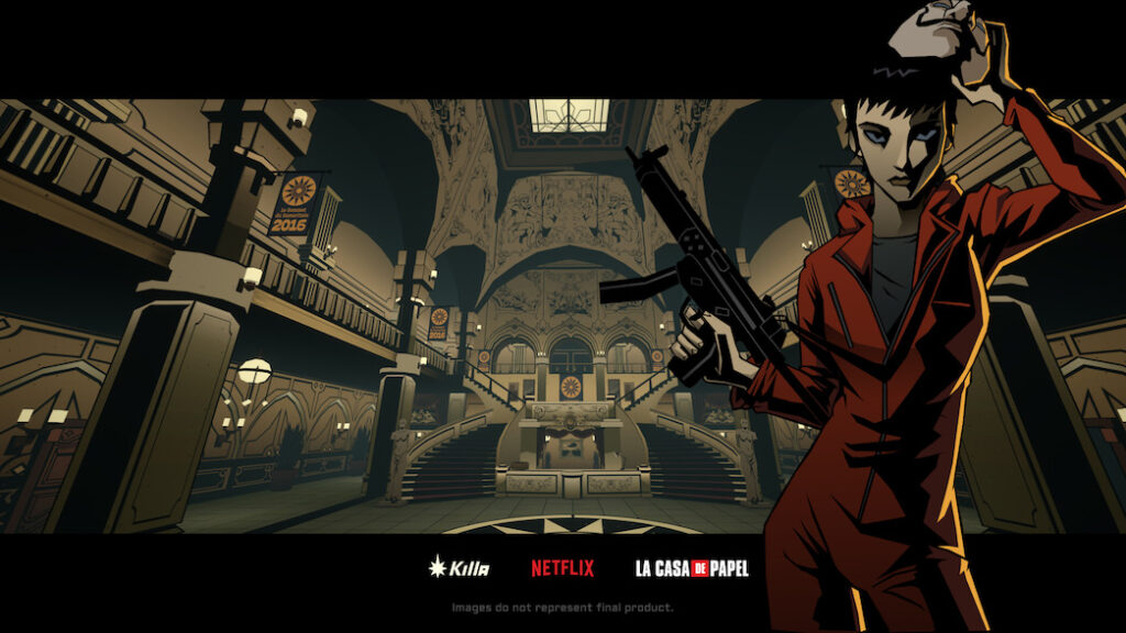 la casa de papel mobile game