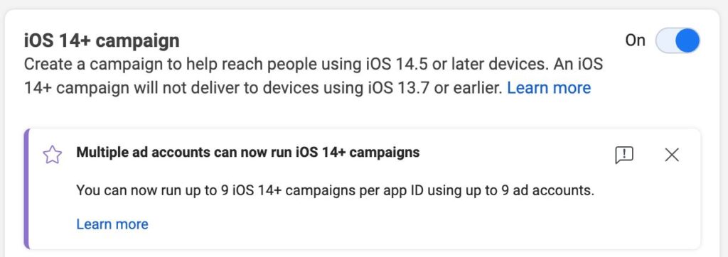 ios 14 campaign