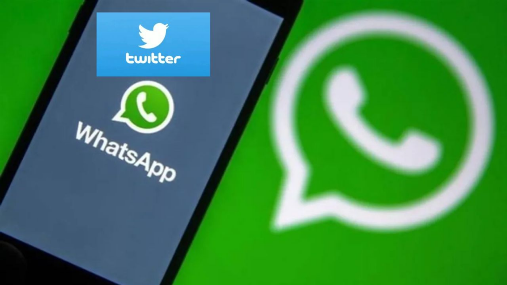 whatsapp share feature now on twitter