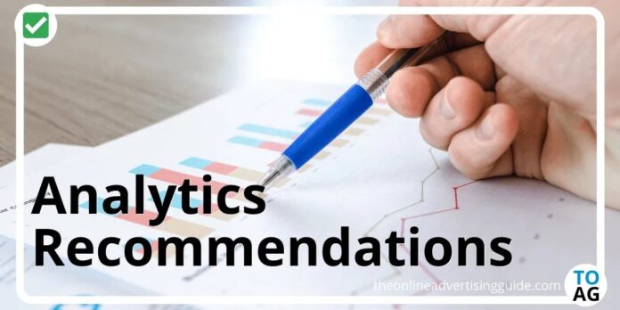 weekly news google analytics recommendations