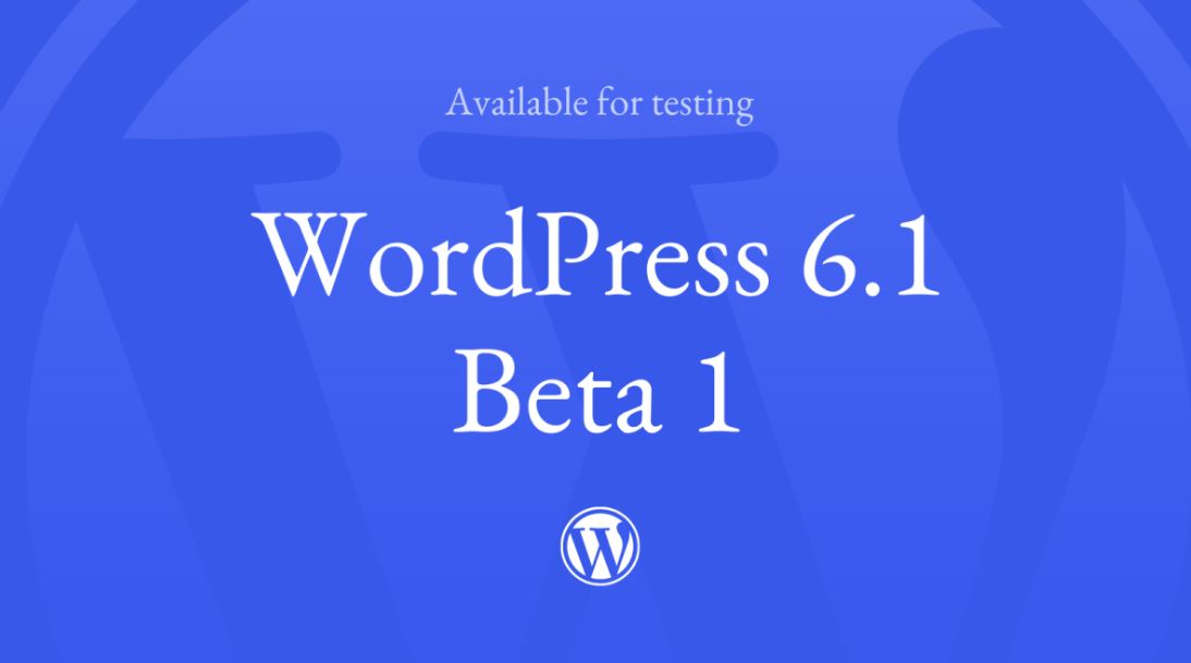 wordpress 6 1 beta 1